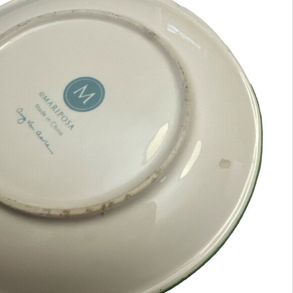 Mariposa Cocktail Plates Amy Van Aarle Appetizer Plate Martini 6” Dishes - Picture 7 of 13